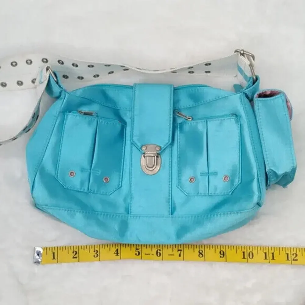 VIntage Y2K Blue Belt shoulder bag